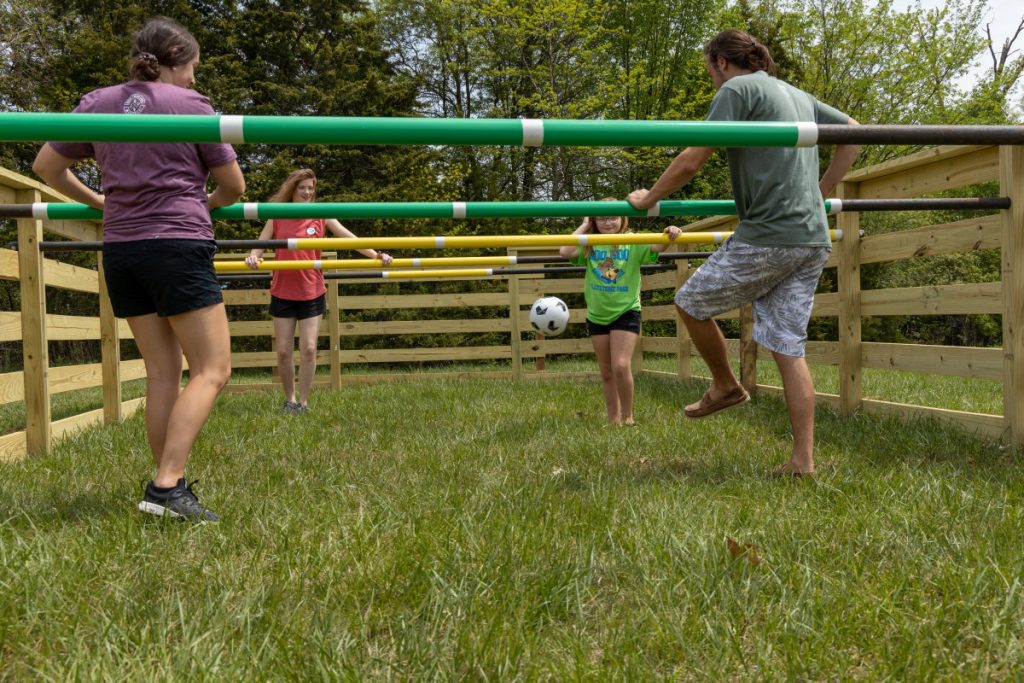 Human Fooseball